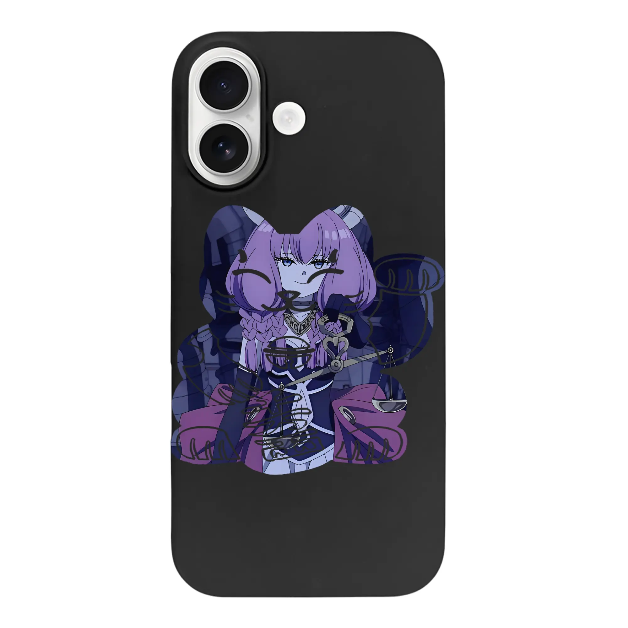 葬送のフリーレン（Frieren） グッズ,アウラ（Aura） - iPhone 17 シリーズ シリコンケース 薄型 耐衝撃 指紋防止 ソフトタッチカバー 精密フィット 傷防止 保護ケース iPhone 17/17 Air/17 Pro/17 Pro Max 対応